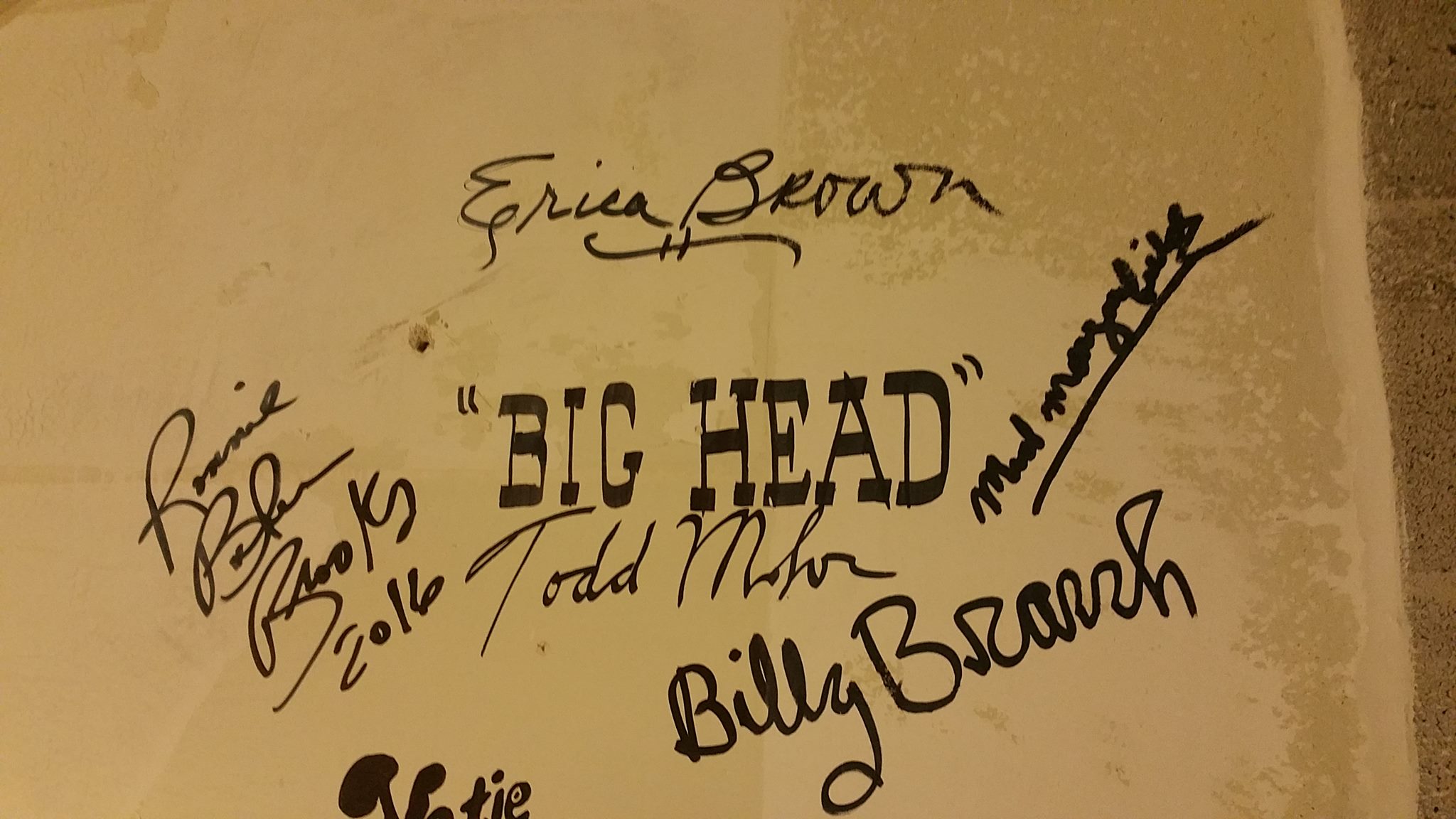 Big head signatures