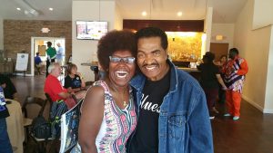 Erica with Bobby Rush