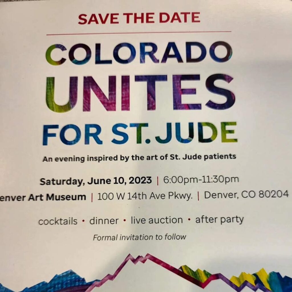 St Jude Benefit